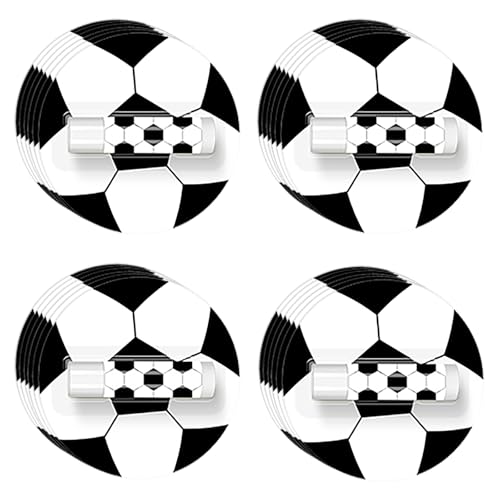 24 Pack Soccer Lip Balm for Soccer Theme Party Bulk Gifts,Beeswax Moisturizing Lip Balm,Vanilla Flavor Plumping Chapstick for Soccer Team Girls kids Men Women Sports Lovers