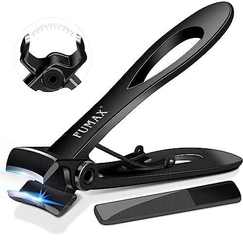 Toenail Clippers for Seniors Thick Toenails, Heavy Duty Large Nail Clippers with 15mm Wide Jaw Opening, Long Handle Toe Nail Clippers for Thick Nails Gifts for Men, Seniors Women
