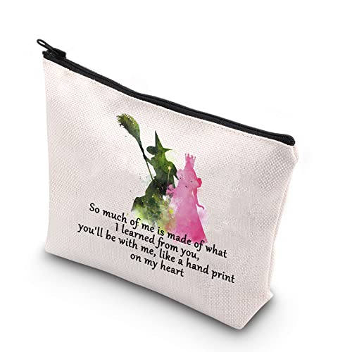 WCGXKO The Musical Theater Fans Gift Musical Makeup Bag Zipper Bag For Women (So much bag)