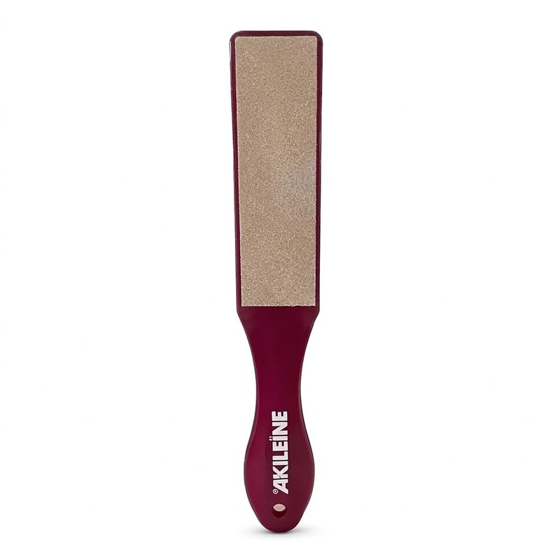 Akileine Podorape Foot File - Double-Sided Foot Scrubber and Callus Remover for Feet, Pedicure Tools for Dead Skin Removal, Ergonomic Design for Comfort, Heel Scraper for Cracked Heels