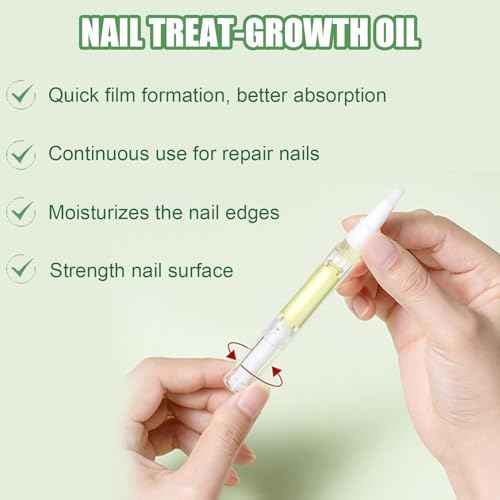 Nail Growth Oil,Radiant Nail Growth Oil Pen,NailOil For Growth And Strength Rejuvenation for Moisturize Strengthen Nail Care (3Pcs)