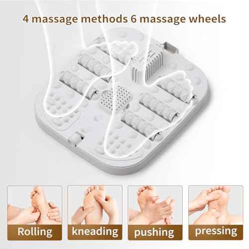 Collapsible Foot Spa with Heat, Foldable Foot Bath Massager with Temperature Control Touchscreen, Foot Massage Rollers, Pedicure Spa for Home, Office, Relaxation, Gift for Men & Women