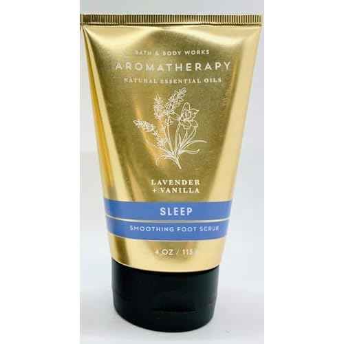 LAVENDER VANILLA AROMATHERAPY SLEEP bath & Body FOOT SCRUB 4 oz