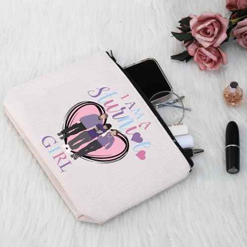 G2TUP S Inspired Gift Makeup Bag for Fans - Cosmetic Bag for Teenage G-irls