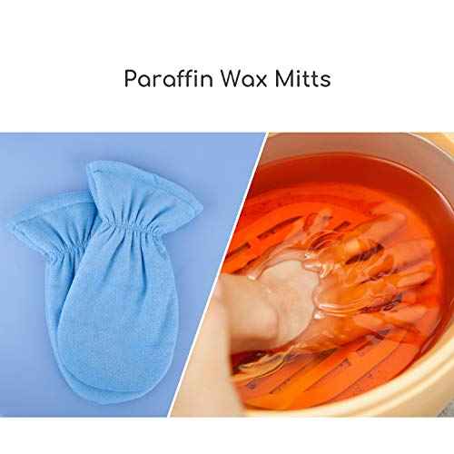 Thick Paraffin Wax Gloves for Hands, Segbeauty Paraffin Heated Hand SPA Mittens for Women, Gloves for Hot Wax Hand thera-py Bath Paraffin Thermal treat-ment SPA Wax Warmer Paraffin Wax Machine