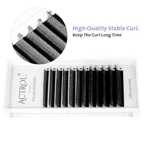 W Lash Extensions 5D Volume 0.07D Curl 8-15mm Mix Easy Fan W-shaped Eyelash Premades Cluster Black YY Lash