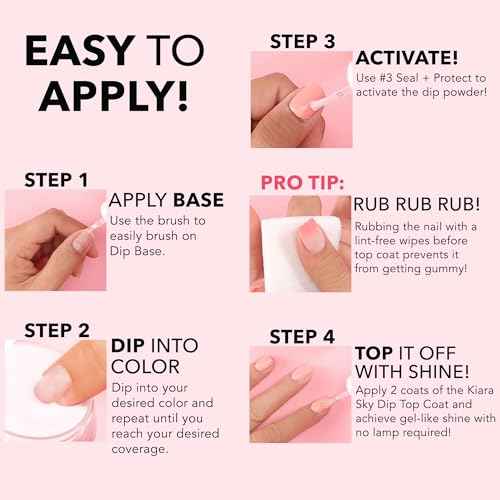 Kiara Sky Dip Powder Essentials 2 oz, Clear