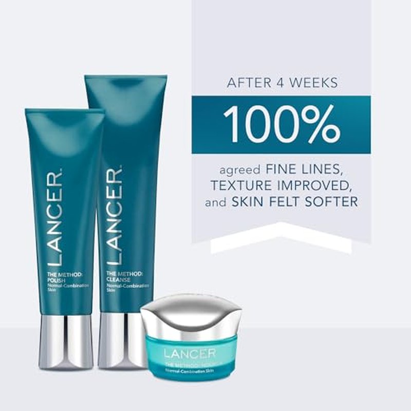 Lancer Skincare The Method: Nourish Women¡¯s Anti-Aging Moisturizer with Hyaluronic Acid, Daily Face Moisturizer, Nourish Normal-Combination Skin, 0.75 Ounces
