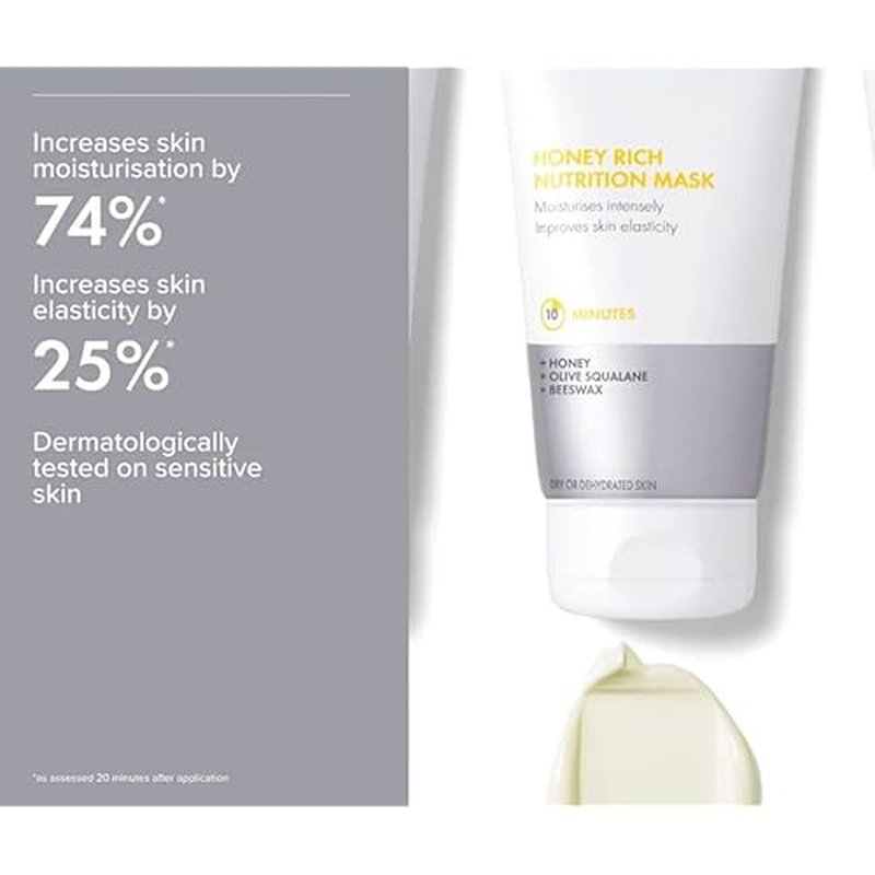 The Organic Pharmacy Honey Nutrition Mask - Improved Honey & Jasmin Mask Formula - 60 ml