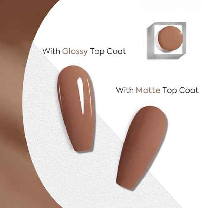 VENALISA Brown Gel Nail Polish 1 Pcs 12ml Brown Color Gel Polish Soak Off UV Salon Manicure DIY at Home Nail Art For Girls Women