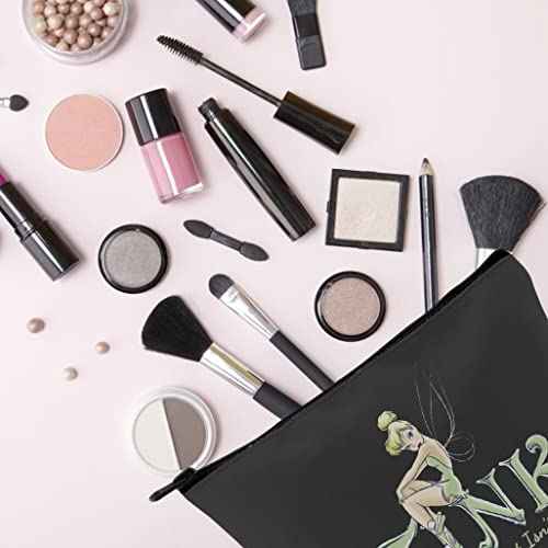 TSOTMO Fairytale Fans Makeup Bag Tink Being Perfect Isn¡¯s Easy Bag Movie Merchandise Makeup Bag (TINK Being)