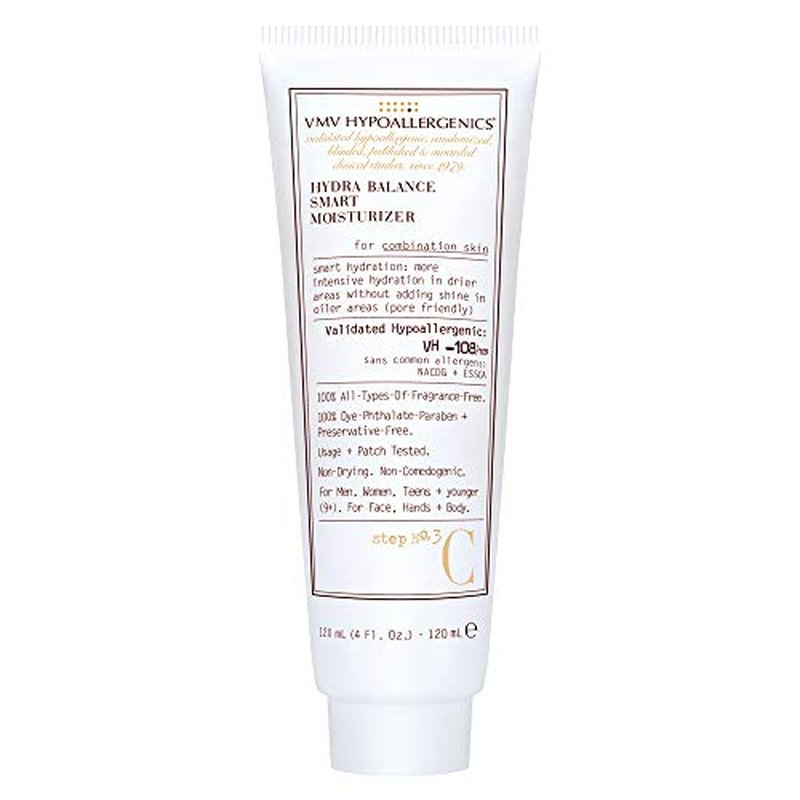 VMV Hypoallergenics Superskin Hydra Balance Smart Moisturiser for Combination Skin, 4 Fluid Ounce