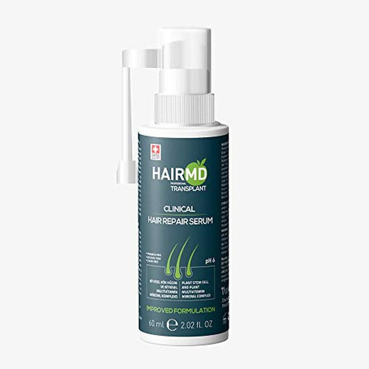 Transplant Clinical Repair Serum - 60ml Hair Regrowth Serum - Prevents Post-Transplant Hair Loss - Stimulates New Hair Growth - Fast and Effective Results - Gentle Formula
