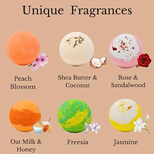 Luxury Bath Bomb Gift Set, Organic Bath Bombs for Women Relaxing, Moisturizing Shea Butter & Pure Essential Oils Bubble Bath, Bathbombs for Men, Gifts for Her