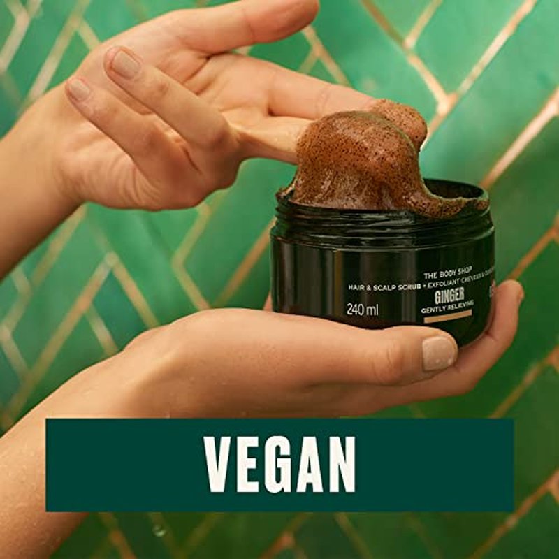 The Body Shop Ginger Hair & Scalp Scrub ? Exfoliant for Hair & Scalp ? Vegan ? 240ml