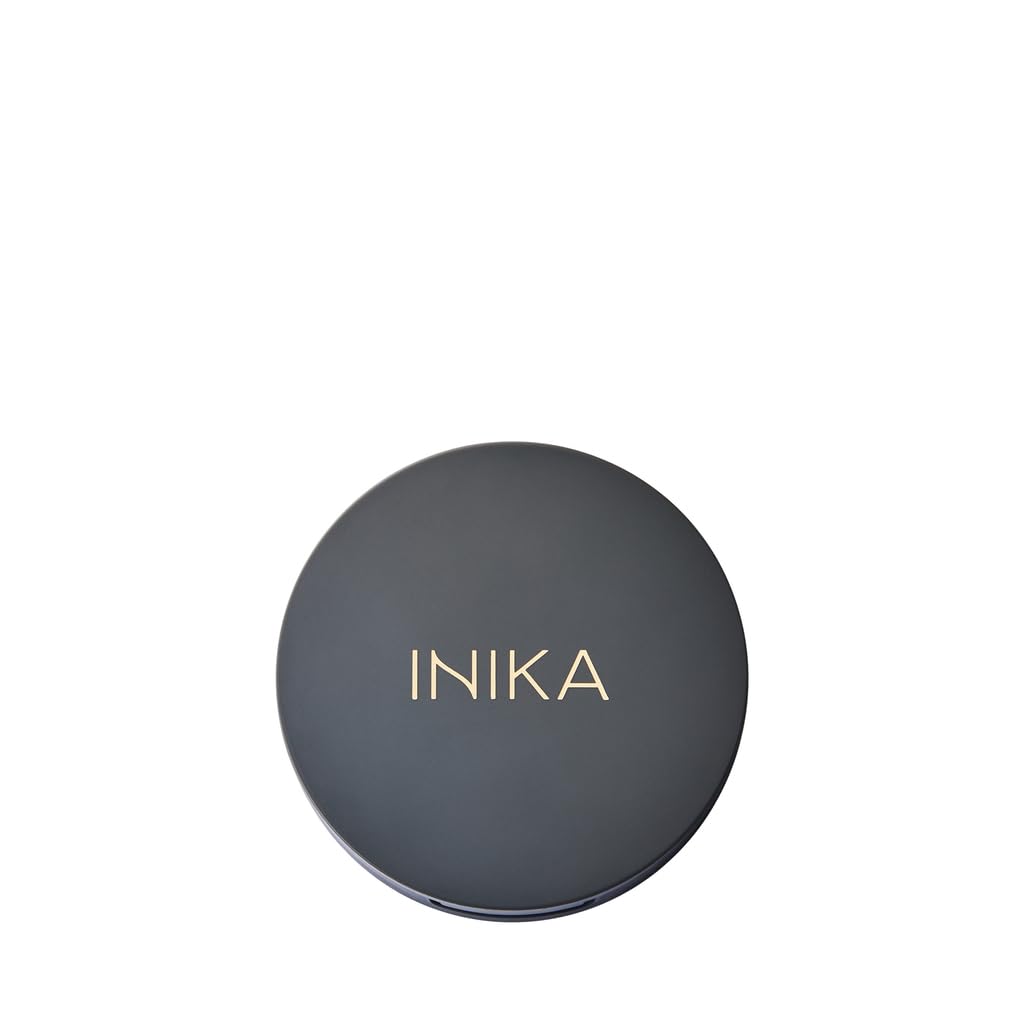 INIKA Organic Buildable Baked Mineral Foundation Compact Powder - Lightweight, Breathable Natural Base with Hydrating Squalane and Magnolia Bark Extract - Natural and Vegan Makeup, Nurture, 0.28 oz