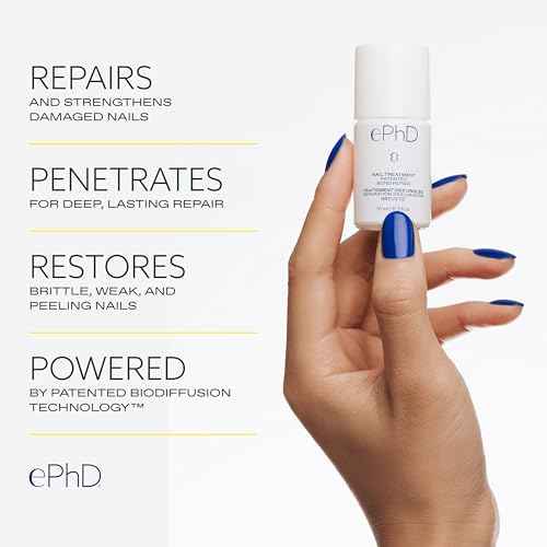 ePhD Bond Repair Nail Treatment, Nail Repair that Strengthens, Restores & Rebuilds Brittle Nails, Strengthens from Within, Formula for Damaged, or Post-Gel Nails, Use Alone or as a Polish Base