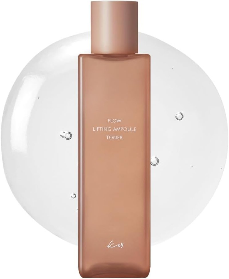 KOY Flow Lifting Ampoule Toner - Deep Moisture & Firming with Peptides | 6.76 fl oz