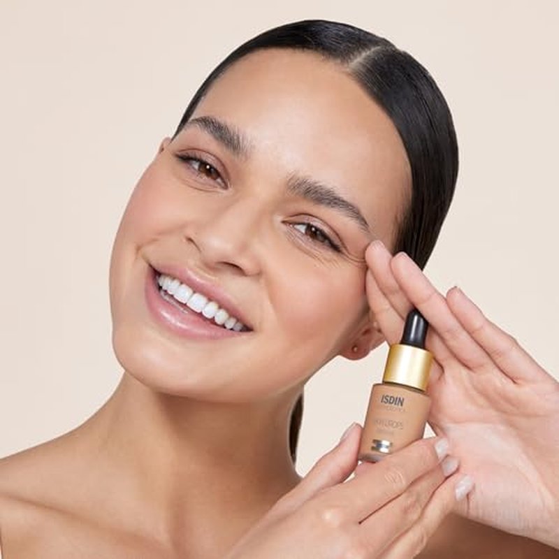 ISDIN Skin Drops, Face and Body Makeup Lightweight and High Coverage Foundation