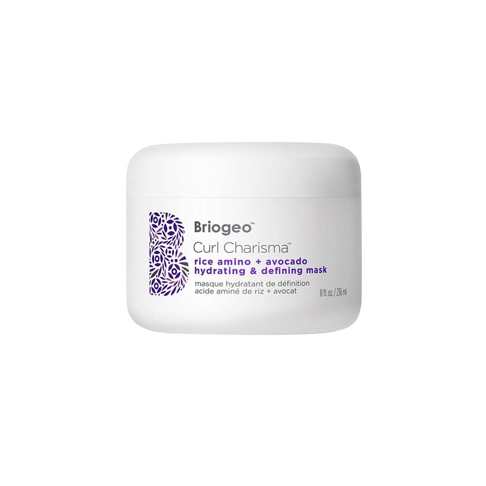 Briogeo Curl Charisma Hydrating & Defining Mask - Nourishes Wavy, Curly & Coily Hair | Silicone-Free, Vegan