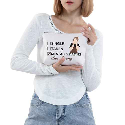 JNIAP Stay Han Makeup Bag Stay Quokka Gifts Single Taken Mentally Dating With Han Gifts Stay Member Gifts (WITH HAN mb)