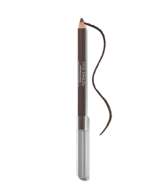 rms beauty Back2Brow Pencil Waterproof Smudge-Resistant Buildable Brow Color with Fine Tip for Natural Hair-Like Strokes Nourishing 0.3g