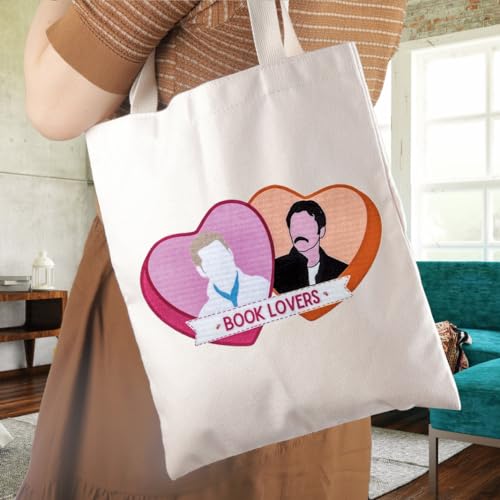 WCGXKO Novelty Movie Themed Charlie Swan Carlisle Cullen Book Lover Tote Bag