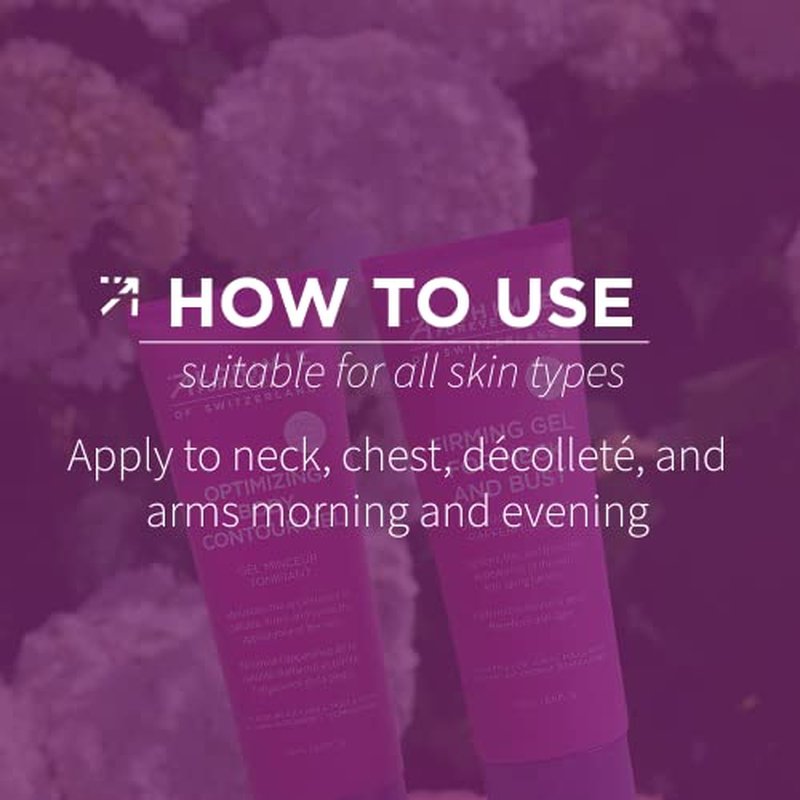 Alchimie Forever Firming Gel For Neck And Bust | Tightens, Lifts and Firms. Evens Tone | 8 Fl Oz