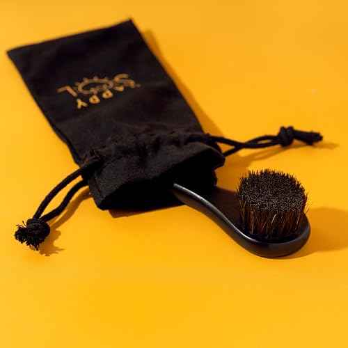 Dry Facial Brush, Exfoliating Face Brush, High Quality Beechwood, Supports Lymphatic Drainage, Natural Face Brush