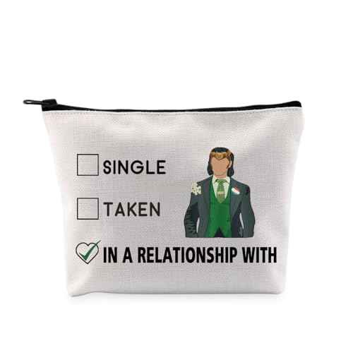 G2TUP Dating T H Makeup Bag T H Fan Gift Cosmetic Bag with Zipper