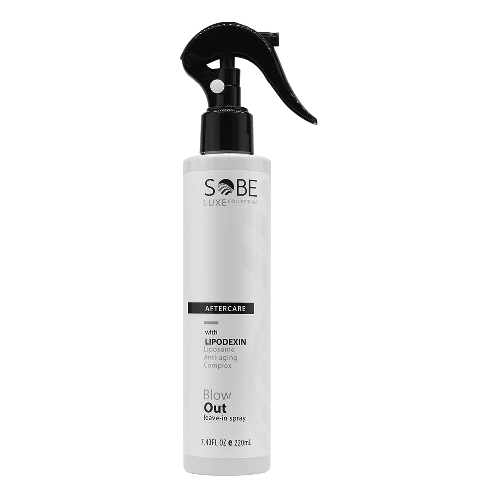 Heat Protectant Spray - Thermal Styling for All Hair Types | 8 Fl Oz, Frizz-Free, Shiny Finish