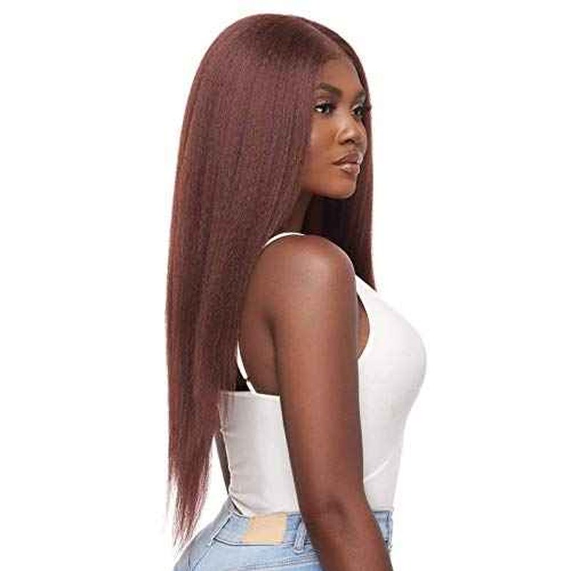 Outre Perfect Hair Line Synthetic 13x6 Faux Scalp Lace Front Wig - KATYA (1B Off Black)