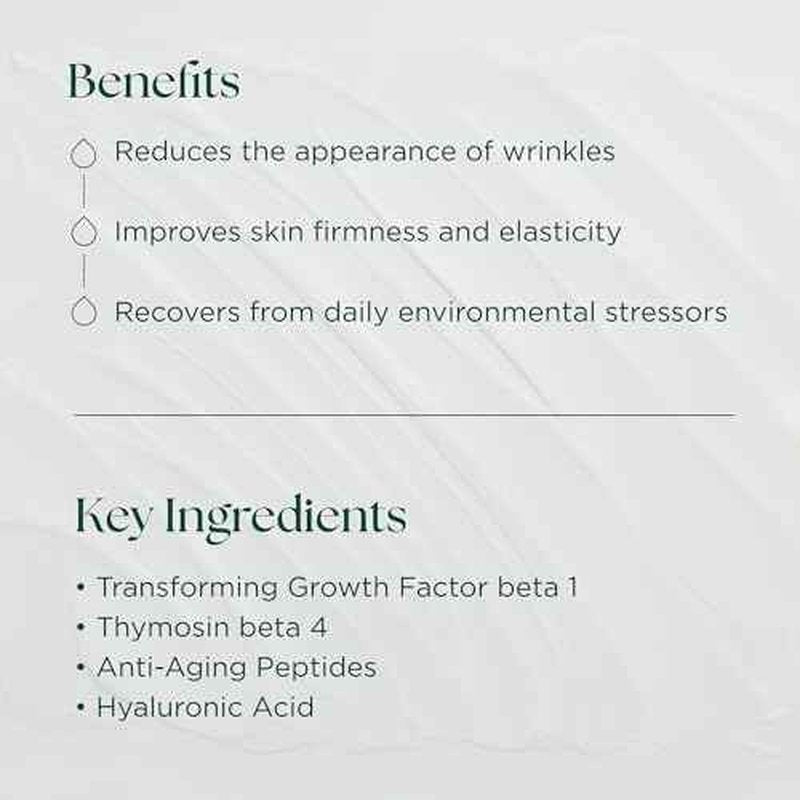 Transformation Face Cream - Advanced Moisturizer with Anti-Aging Peptides, Growth Factors & Hyaluronic Acid - Cruelty Free - Made in the USA - 1 oz