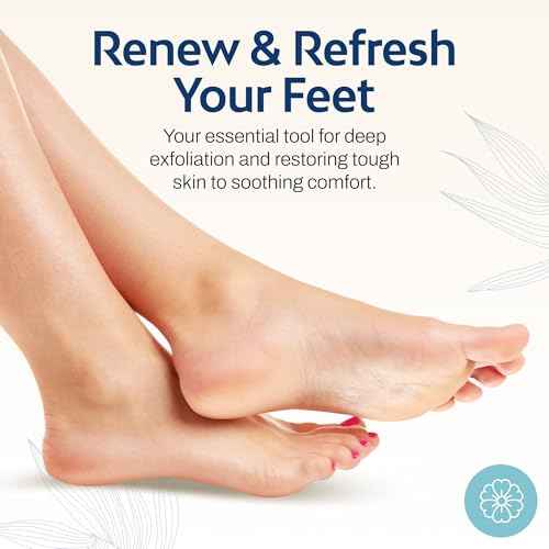 HartFelt Pedicure Exfoliation Beauty Box with 6 Exfoliating Foot Scrubber Bath Sponges & 2 Magic Pumice Stone for Feet Callus Remover | Gentle Sponge Pad & Foot Scrubbing Stone for Deep Cleansing