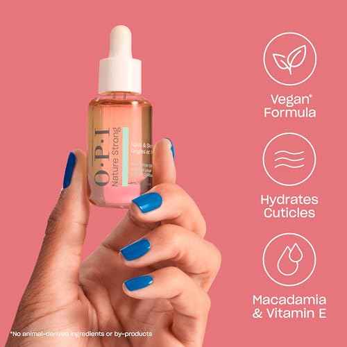 OPI Nature Strong Nails & Skin ? Moisturizing Cuticle Care & Removal Treatments | Hydrating for Dry Cuticles, Nails and Skin | Enriched with Smoothing Emollients & Natural Ingredients | Vegan