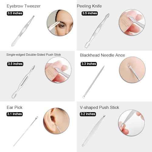 ZIZZON Nail Clippers Kit Manicure Pedicure set with Holographic Case(Pink)