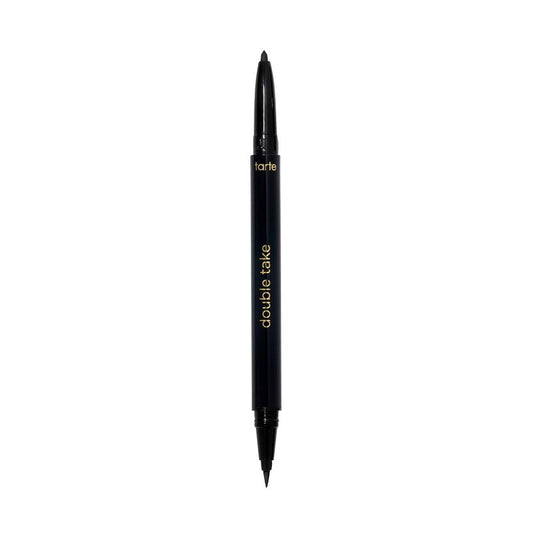 Tarte Double Take Eyeliner - 2-in-1 Waterproof Pencil for Bold All-Day Wear | Vegan & Easy to Apply