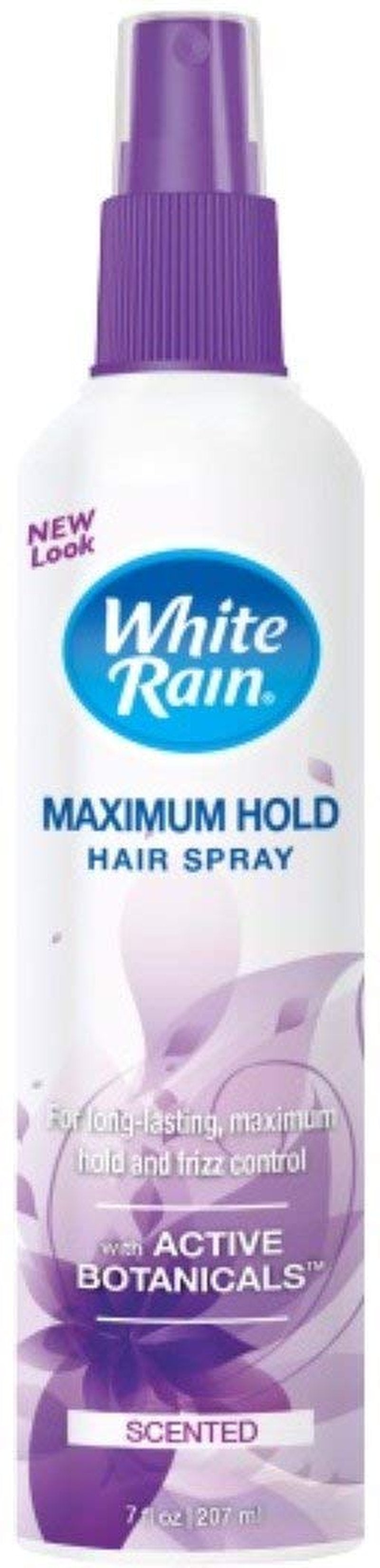 White Rain Classics Hair Spray Non-Aerosol Maximum Hold 7 oz (Pack of 8)