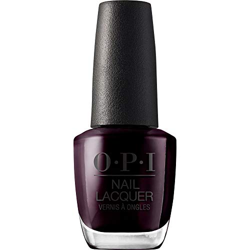 OPI Nail Lacquer Nail Polish | Opaque Dark Black & Gray Cr?me Chip Resistant Nail Polish | Fast Drying, Streak Free