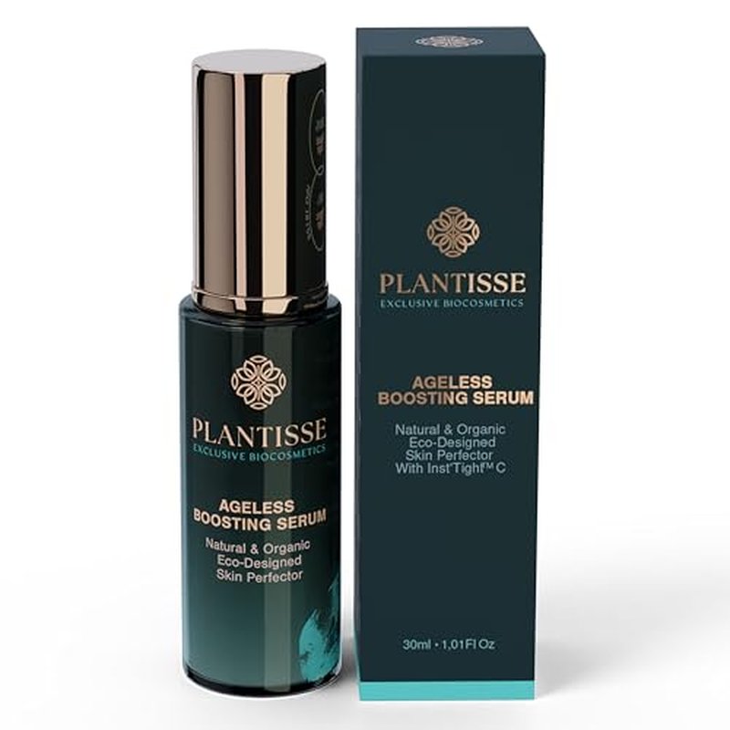 Ageless Boosting Serum: Rich In Vitamin C, Hyaluronic Acid, Centella Asiatica. Instant Hydration With Glycoin, Ectoin. Anti Wrinkle Firming Serum. Prebiotics.