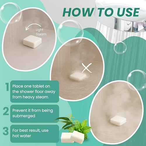 REVIV Shower Steamers Aromatherapy ? 15 Long-Lasting Eucalyptus & Mint Shower Bombs for Stress Relief and Sinus Support ? Self Care Spa Gifts for Women & Men ? Christmas Stocking Stuffer