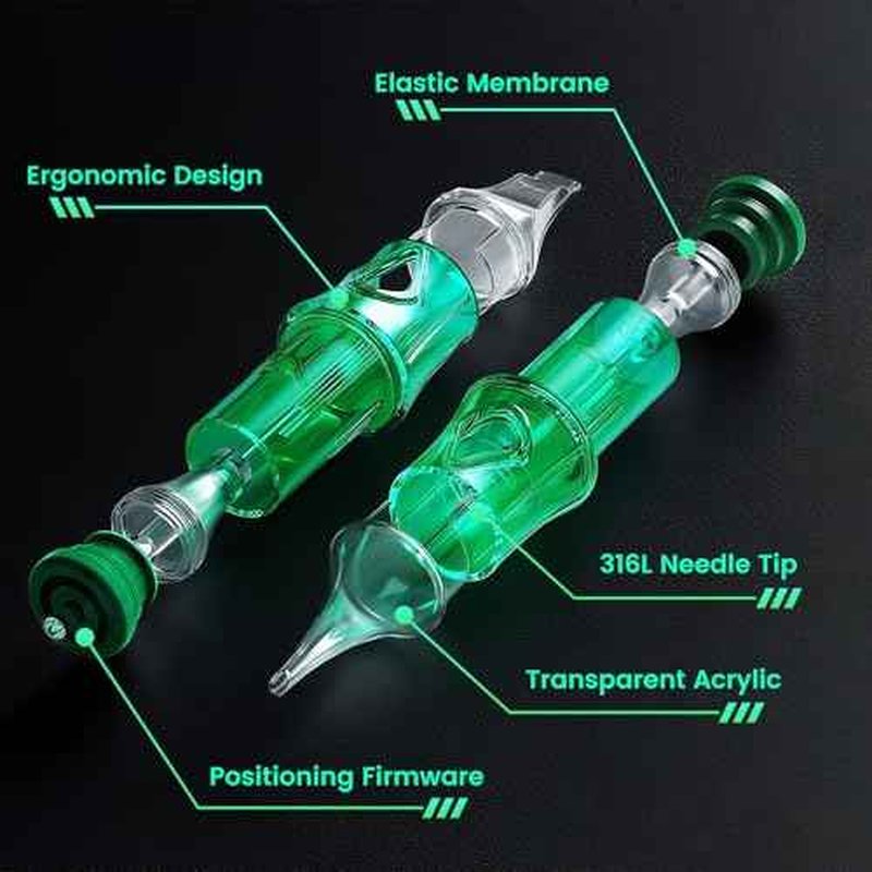 A-minusone 20Pcs 1201RL Tattoo Needles Cartridges Standard #12 1 Round Liner Size Tattoo Cartridge Needle Pro Disposable Cartridges Sterilization and Safety for Most Tattoo Pen Cartridge Machines