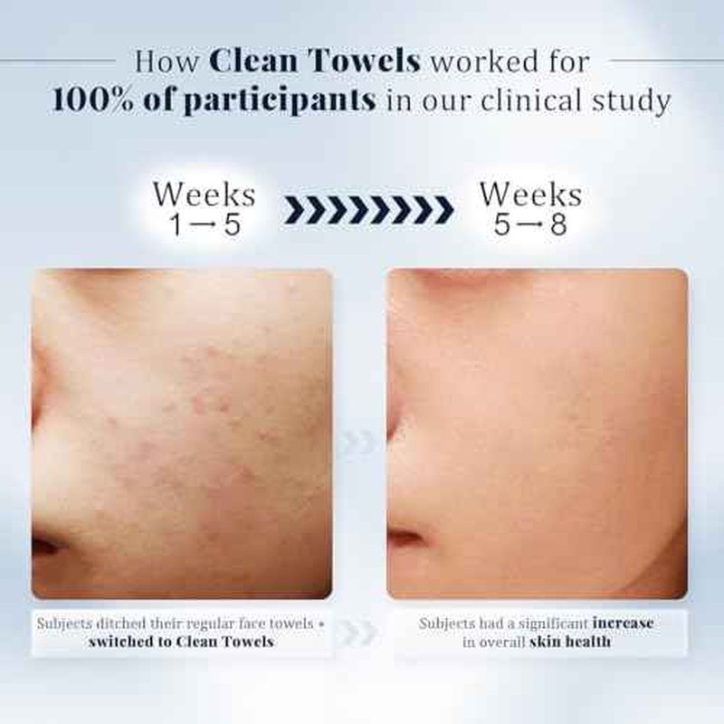 Disposable Face Towel, 10"¡¿12" Ultra Soft Thick Face Wipes Paper Towels, Lint-Free Single Use Washcloth Makeup Remover Dry Wipes Towelette Face Cloth For Sensitive Skin Cleaning, 50 Ct 1 Pack