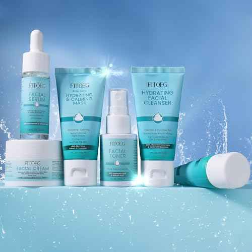 Teen Women Gifts,Skin Care,Skincare,Hydrate,Oil Control,Pore Shrinking,Anti-Allergy Facial Skin Care Routine Kit Travel Size Gift Set Stocking Stuffers for Teen Girls 10-12 16-18 & Women for All Skin