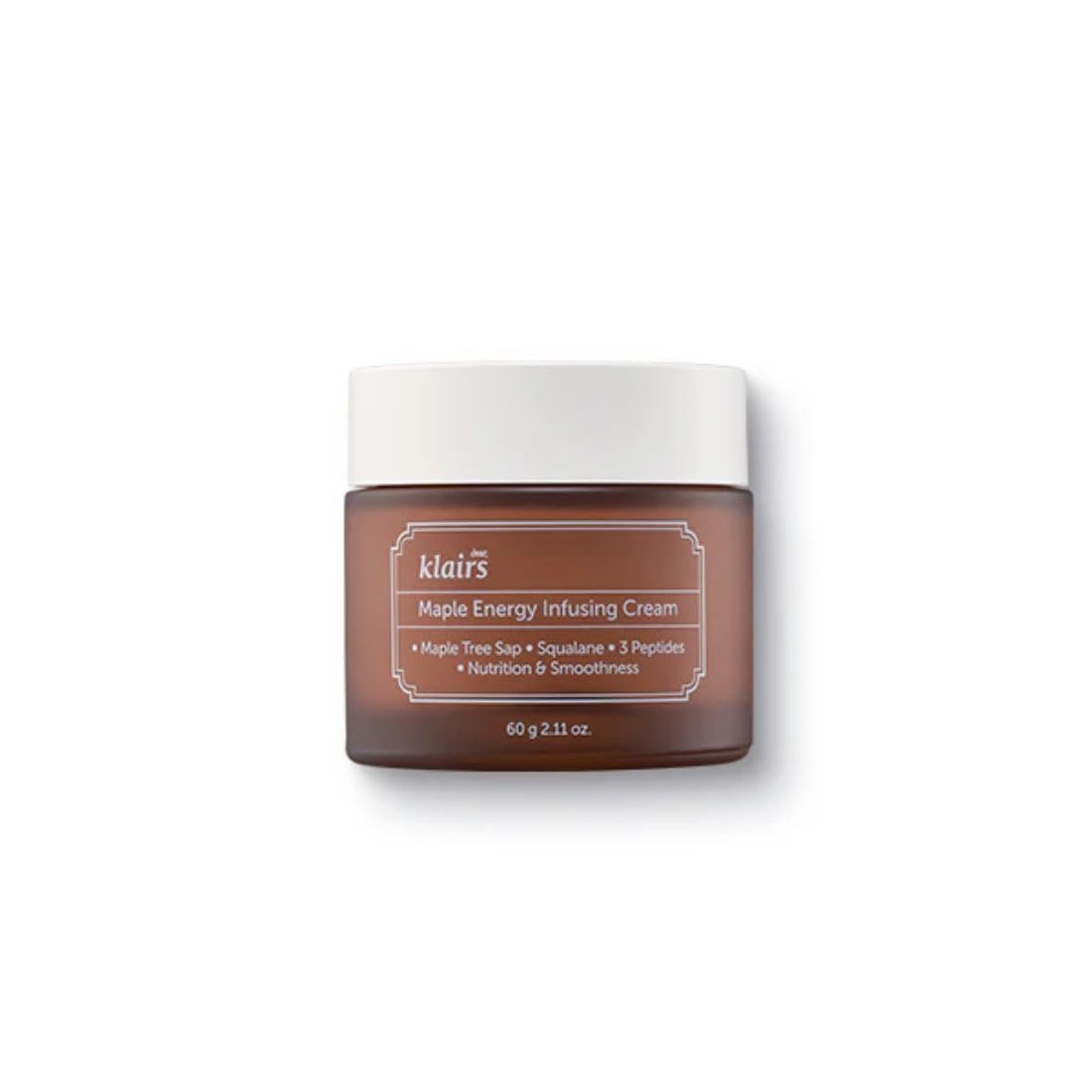 DearKlairs Maple Energy Infusing Cream 60g, Anti-Aging, Firming Korean Skincare, Peptide, Skin Barrier, Repair, moisturizing and hydrating, For Dry Skin
