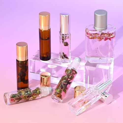 Perfume Making Kit- DIY Roller Perfume Making Kits for Women, Make Your Own Scent with Essential Oil, Bottle, Roller Fragrance Set, Fragrance Gifts for Women Girls