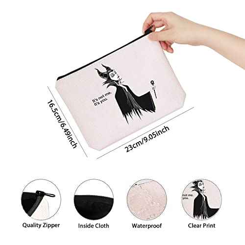 Villains Lover Gift It's Not Me It's You Villains fans Gift Zipper Pouch Makeup Bag (not me you)