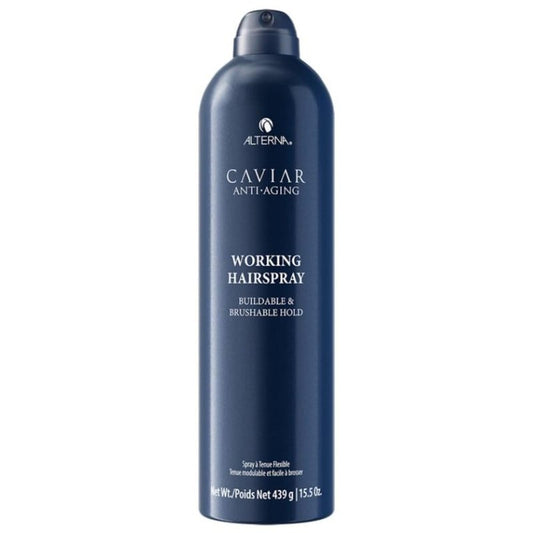 Alterna CAVIAR Anti-Aging Hairspray - Buildable Hold & Frizz Control | Sulfate-Free, Adds Shine