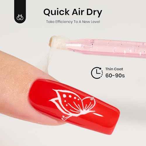 beetles Gel Polish Liquid Latex for Nails: 15ML Simple Peel off Cuticle Guard for Nail Polish Nail Art Liquid Latex Barrier Protector Manicure Cuticle Protectors with Stick Gifts for Women