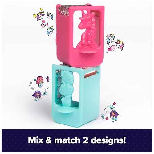 Cool Maker, GO Glam Nail Kit Refill, Unicorn & Mermaid Designs, Style 80 Nails (Packaging May Vary), Arts and Crafts Kids Toys for Ages 7 and up